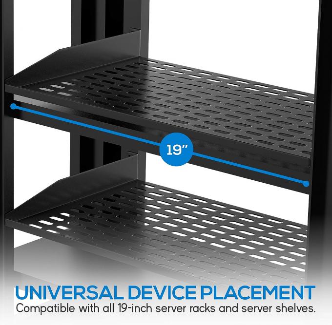 Vented Shelves Cantilever Mount Style Server Rack Shelf Mount Rails ...
