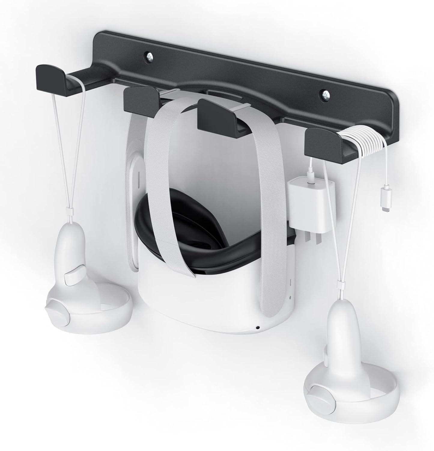 Steel Gaming Controller Hanger Space Saving VR Wall Mount Storage Rack ...