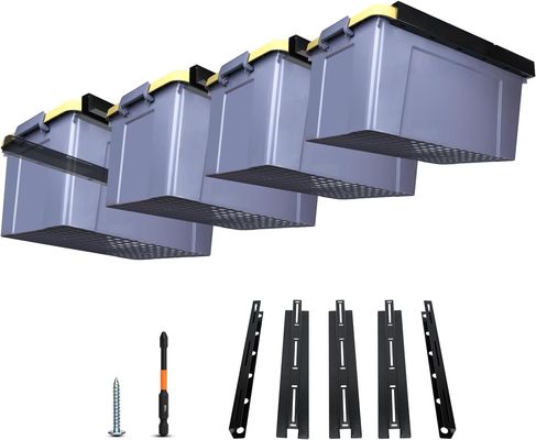 Heavy Duty Ceiling Bin Storage Rails Ceiling Mount Overhead Garage ...