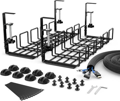 Cable Duct for Desk/Table/Workplace Cable Tray for Organising Cables ...